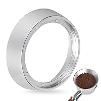 54mm Portafilter Funnel, Espresso Dosing Funnel with Magnetic, Lightweight Aluminum Espresso Funnel, 54mm Dosing Funnel