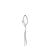Fortessa Grand City 18/10 Stainless Steel Flatware Grapefruit Spoons, Set of 12,Silver