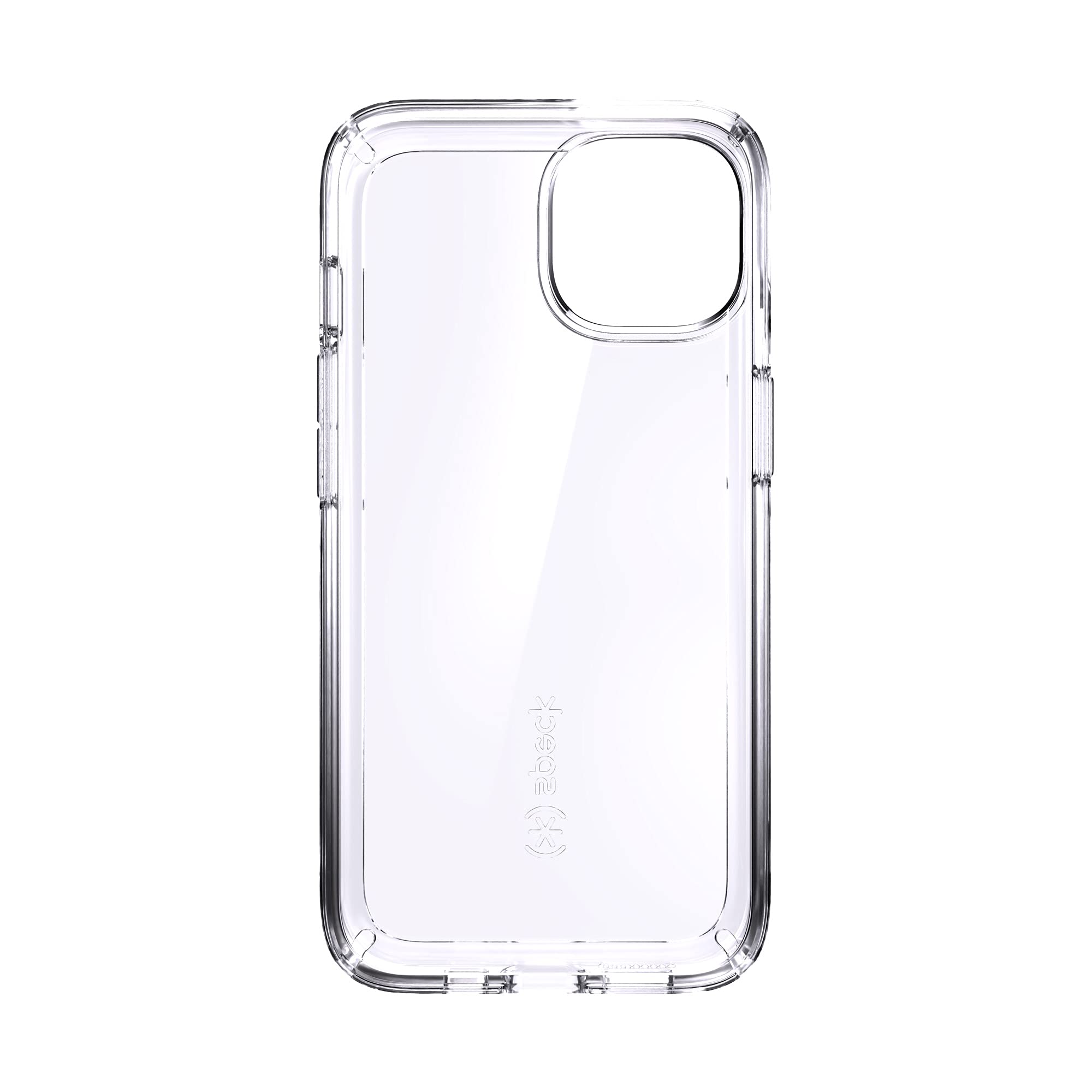 Speck iPhone 13 Clear Case - Drop Protection, Scratch Resistant iPhone 13 Case with Anti-Yellowing & Anti-Fade Slim, Dual Layer Design for 6.1 Inch Phones - Wireless Charging Compatible - GemShell