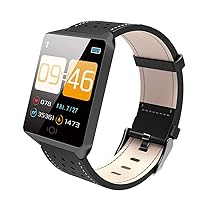 XIEXJ Smart Watch Sports Bracelet, Health Monitoring Heart Rate Blood Pressure Monitoring Step Waterproof, Compatible with IOS 8.2+Android4.4