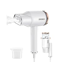 Portable Steamer for Clothes, Oragerju 2 in 1 Handheld Steamer and Iron, 15s Fast Heat-up, 2 Steam Modes, 1200w Auto Shut-Off Garment Steamer for Travel and Home, 170ML Detachable Water Tank