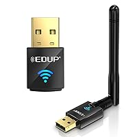 EDUP Nano USB Bluetooth WiFi Adapter + AC600M USB WiFi Adapter for PC