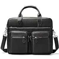 Men's Handbag Single Shoulder Crossbody Briefcase Men's Large Capacity