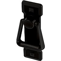 Vertical Bail Cabinet Pull, Black, 2-1/4 in. (57 mm) Drawer Handle, 5 Pack, P62077K-FB-B