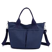 Canvas Tote Bag for Women Fashion Satchel Bag Handbag Corduroy Crossbody Bags for Women Casual Hobo Bag with Multiple Pockets