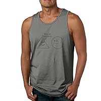 You're Pointless Funny Math Beefy Men's Graphic Tank Top Sleeveless T Shirt