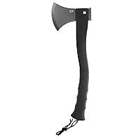 Delta Class Bedrock Magnum Axe with Stainless Steel Titanium Coated Blade for Outdoor Survival