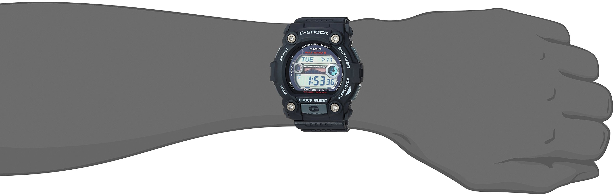 Casio Men's GW-7900-1CR G-Shock Digital Display Quartz Black Watch