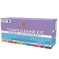 Hyleys Detox Tea - New 14 Day Cleanse Kit - 42 Tea Bags (1 Pack)