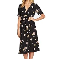 1.STATE Womens Floral A-Line Maxi Dress