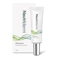 NEUTRIDERM KS Cream, Scar Treatment with Vitamin E for Keloids, Repairs Skin & Fades Scars, Scar Therapy Cream, 50ml (1.7 fl oz)