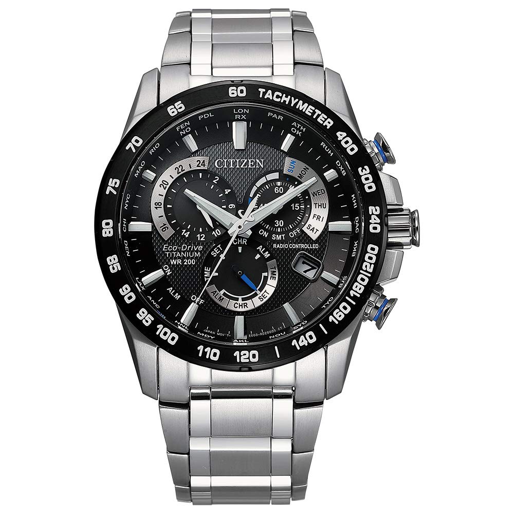Mua Citizen Men's Eco-Drive Sport Luxury PCAT Chronograph Watch Stainless  Steel, Black Dial (Model: CB5908-57E) trên Amazon Mỹ chính hãng 2023 | Fado