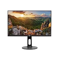 Monoprice 27in Productivity Monitor 3840x2160p (UHD) Maximum Resolution, IPS Panel, PD 65W USB Type‑C, Height Adjustable Stand, HDMI, DP - CrystalPro Series