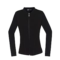 Woman's USB Smart Electric Heating Thermal Underwear Top, Base Layer Heating Long Sleeve Shirts Heating Blouse Temperature Adjustable Rechargeable Heating Jacket