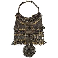 Afghan jewelry Large vintage Nuristani Tribal Jewelry Torc Necklace Handmade different culture