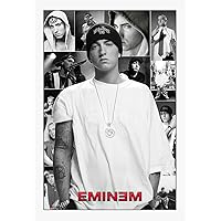 Eminem - Music Poster/Print (Photo Collage/The Slim Shady) (Size 24