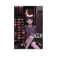 Serial Experiments Lain Anime Poster for Room Aesthetics Decorative Picture Print Wall Art Canvas Posters Gifts 12x18inch(30x45cm) Unframe-Style