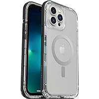 LifeProof Next Screenless Series Case for MagSafe for iPhone 13 PRO MAX & iPhone 12 PRO MAX (ONLY) Non-Retail Packaging - Black Crystal