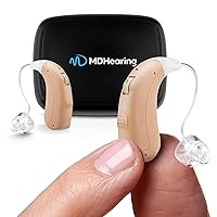 VOLT OTC Hearing Aids for Seniors, Doctor-Designed Rechargeable, 2 Directional Microphones, 4 Audio Settings, Fits with Glasses, Deluxe Charger Included …