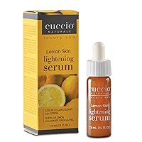 Cuccio Naturale Lemon Skin Lightening Serum - Reduces And Lightens Skin Pigmentations, Age Spots And Discolourations - Renews Skin Appearance - Aid In Recovery From UV Damages - 0.25 Oz