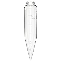 Corning Pyrex 8160-100 100ml Oil Conical Cylindrical Centrifuge Tube with White Graduations