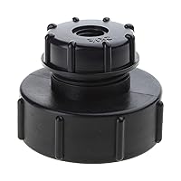 IBC Tank Adapter S100x8 To Reduce S60 X 6 Coarse Thread Tank Cover End Cap Garden Hose Tap Adapter For Rainwater Tank Water Tank Garden Hose Adapter Toxic Tank Adapter Environmentally Friendly