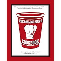 The College Man's Cookbook: 100 easy recipes to prepare on a budget, in tiny kitchens, with dull knives, microwaves and distractions while earning a degree!