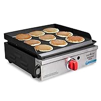 Camp Chef VersaTop - Flat Top Tabletop Grill - Gas Griddle for Outdoor Cooking & Camping Gear - Compatible with 14