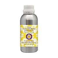 Deve Herbes Pure Curry Leaf (Patta) Essential Oil (Murraya koenigii) Steam Distilled 630ml (21 oz)