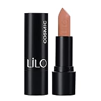 LiLo Cosmic Matte Lipstick - Long Lasting Moisturizing and Nourishing with Castor Oil, Vitamin E, Shea Butter (516 Honey)