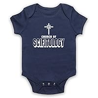Unisex-Babys' Church of Scifitology Sci-Fi Lover Parody Baby Grow