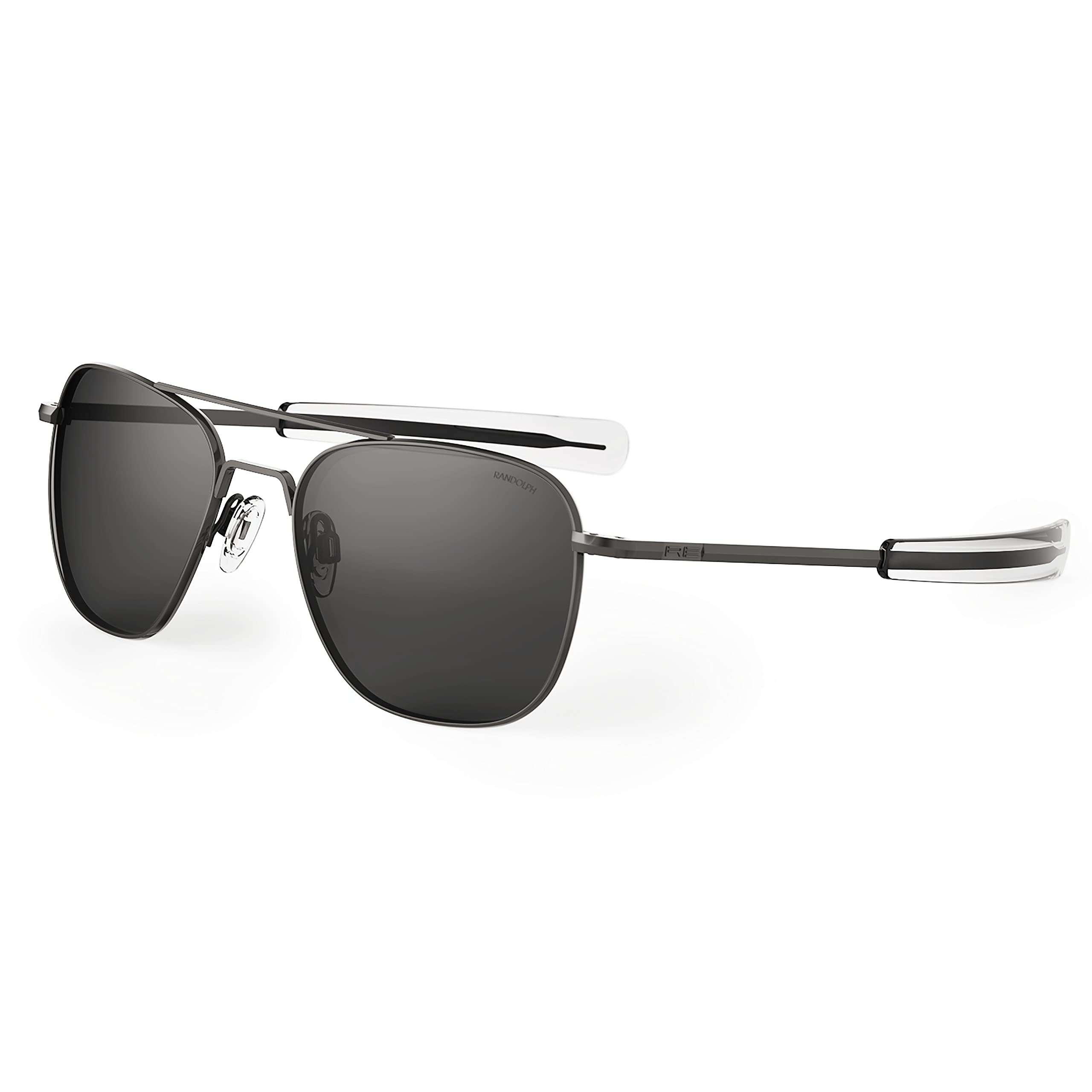 Mua Randolph USA | Gunmetal Classic Aviator Sunglasses for Men or Women  100% UV trên Amazon Mỹ chính hãng 2023 | Fado