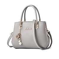 NICOLE&DORIS Women's 2-Way Handbag, Shoulder Bag, Round, Many Pockets, Crossbody Bag, Freestanding, Small, With Bottom Studs, Security, PU Leather, Shoulder Bag, Water Repellent, Lightweight, Casual, Handheld, Brand, Commuting to Work or School Entrance Ceremony, Gift