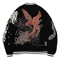 Autumn Winter Dragon Embroidery Jackets - Chinese Style Vintage Cotton Padded Coat