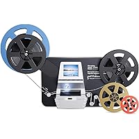 8mm & Super 8 Film to Digital Converter, Film Scanner with 2.4