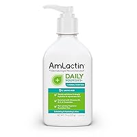 AmLactin Daily Nourish 5% - 7.9 oz Body Lotion with 5% Lactic Acid - Exfoliator and Moisturizer for Dry Skin​