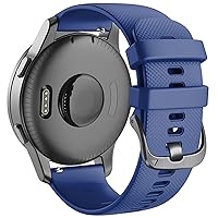 Silicone Watchband Strap for Garmin Vivoactive 4 4S Forerunner 245 645 Vivoactive 3 Smart Bracelet 18 20 22mm Wristband Strap