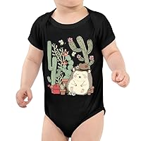 Hedgehog Cactus Baby bodysuit - Boys Gifts - Gifts for Cactus Lovers