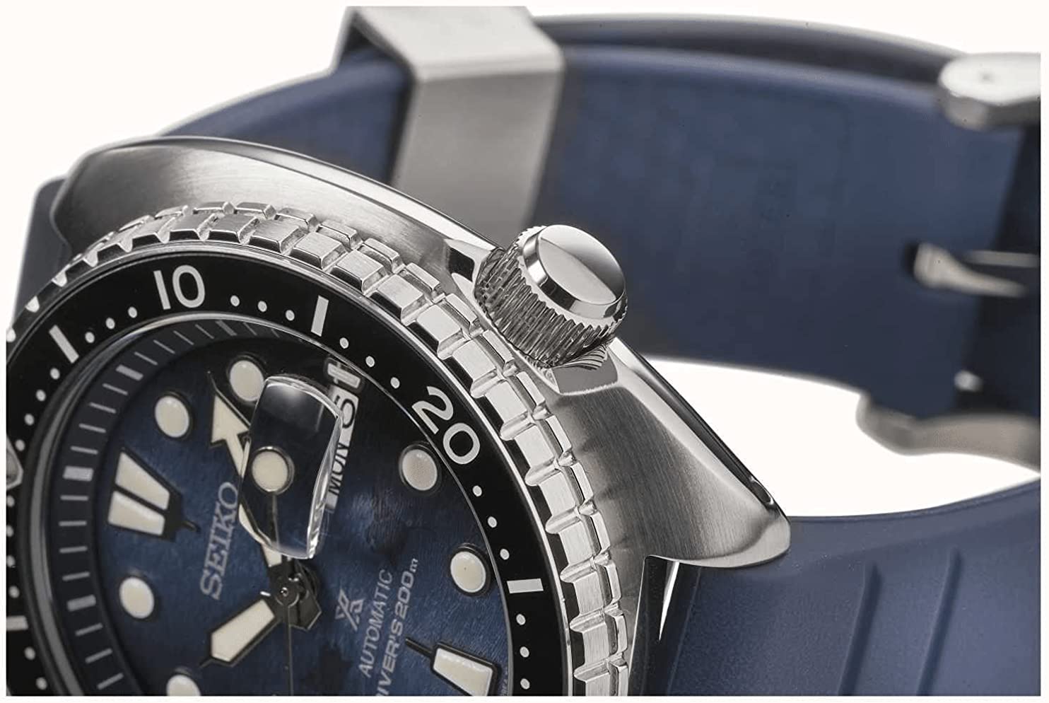 Mua Seiko Prospex Special Edition SRPF77 Blue Silicone Automatic Day Date  Diver's Watch trên Amazon Mỹ chính hãng 2023 | Giaonhan247
