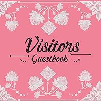 Visitors Guest Book: Thai art Pink background Sign In Book - Address Contact Message Log Tracker Recorder Address Lines, Lake country vacation house ... business record, AirBnB, Bed & Breakfast Visitors Guest Book: Thai art Pink background Sign In Book - Address Contact Message Log Tracker Recorder Address Lines, Lake country vacation house ... business record, AirBnB, Bed & Breakfast Paperback