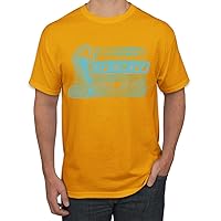 Ford Shelby Cobra Retro Blue Logo Cars and Trucks Men's T-Shirt