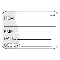 IT111221 Removable Item/Date/Use-by Shelf-Life Label, 1