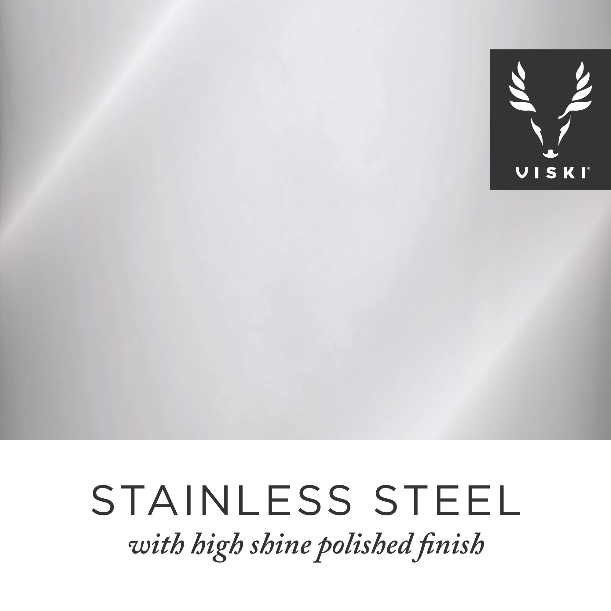 Viski Hawthorne and Bartending Strainer - Stainless Steel Bar Cocktail Strainer for Drinks with Handles