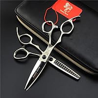 6.0 inch Hair Cutting Scissors Set,Left Hand Professional Hairdressing Scissors Set for Men Women Home Salon Barber Cutting Kit, Lightweight and Sharp