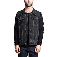 Victorious Rocker Denim Jean Vest Jacket