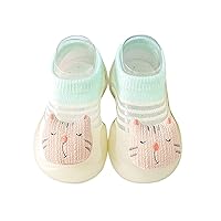 Summer and Autumn Comfortable Infant Toddler Shoes Cute Strawberry Cow Pattern Children Mesh Toddler 6 Shoes Girls