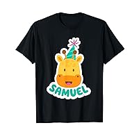 Samuel Personalised Funny Happy Birthday Gift Idea T-Shirt