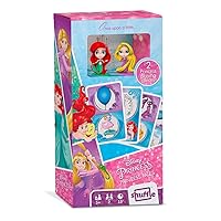 Shuffle Card Game Disney Princess 8.7 x 5.6 cm Box 57 Pieces