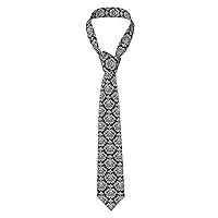Skull Background Print Men'S Tie Wedding Business Party Gifts Cravat Neckties For Groom, Father,Groomsman