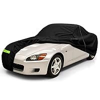 Waterproof Car Cover Compatible with Honda S2000 1999-2009, 300D All Weather Car Covers with Inner Cotton for Dust Snow Rain Protection(AP1,AP2,CR Roadster/Hardtop)